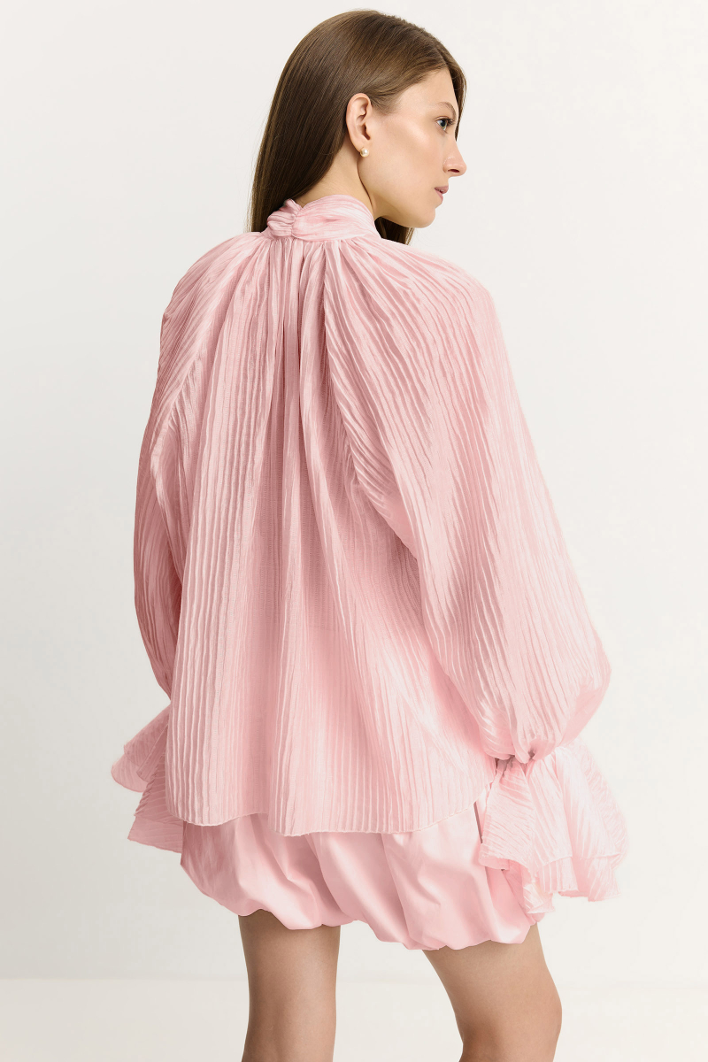 Блузка с бантом Charmstore, цвет: розовый, 102-374100-221 купить онлайн