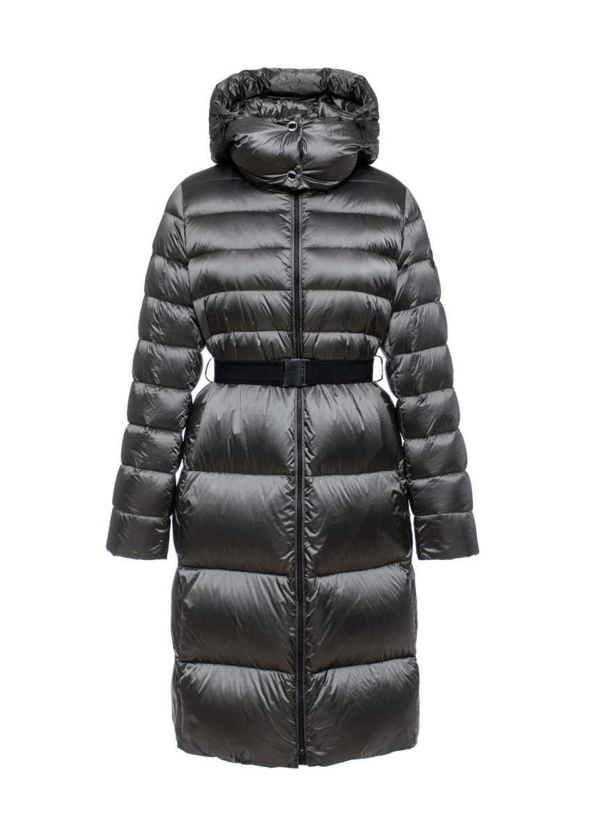 Удлиненный пуховик