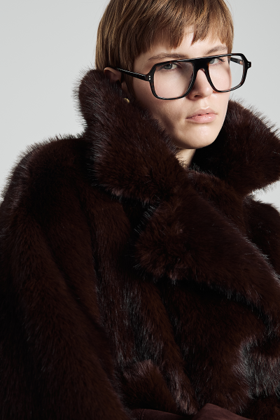 Шуба MIA AIM, цвет: коричневый, MIA725 купить онлайн