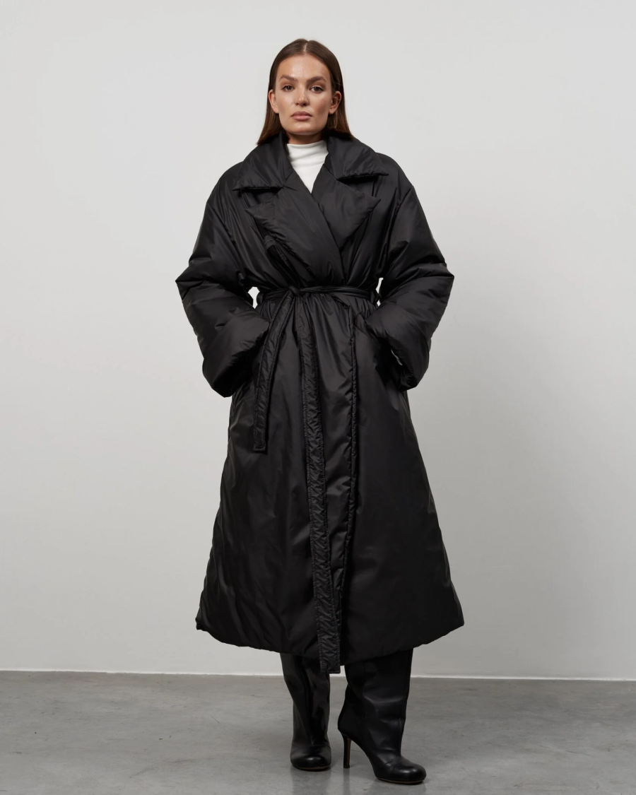 Пуховик PUFFER COAT BLACK