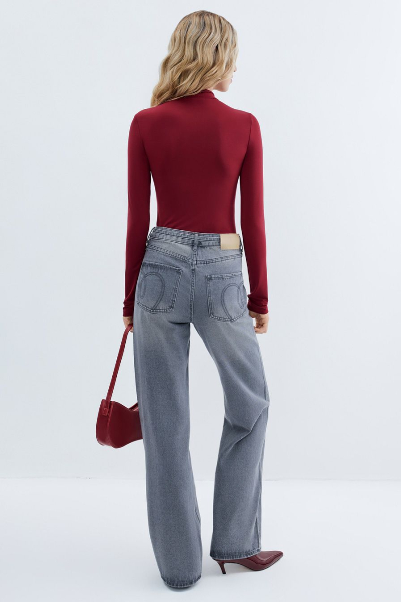 Джинсы из смесового хлопка TOPTOP, цвет: серый, TT.036.12904.801 купить онлайн