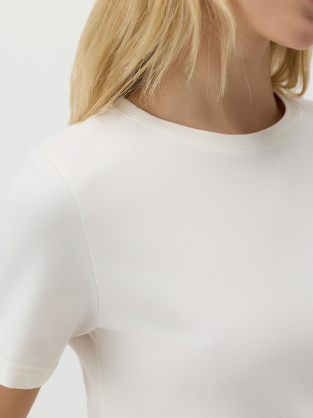 Базовая футболка Conso, цвет: молочный,  купить онлайн