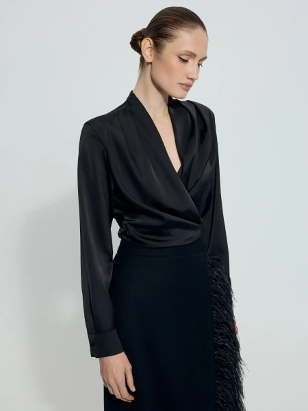 Блуза JEMMA ANNA PEKUN, цвет: Черный, 30.2607.900 купить онлайн