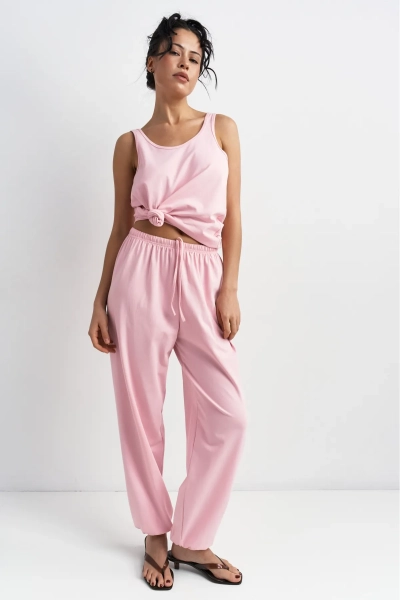 Майка из кулирки Erist store, цвет: розовый,  купить онлайн
