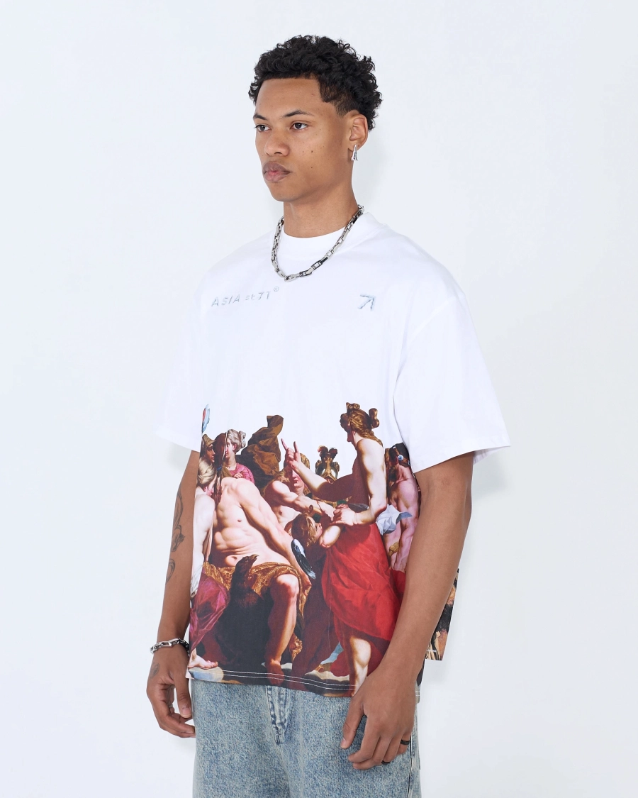 Футболка ART UNION ABRAHAM JANSSENS WHITE ASIA ST 71, цвет: белый, Ast71.AU-tt-Janssens-wh купить онлайн