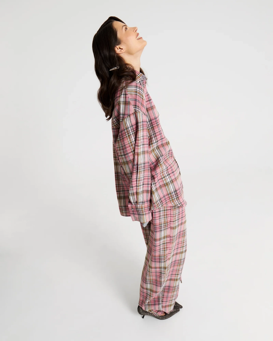 Рубашка в клетку ROSE