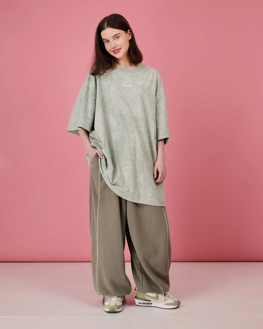 Футболка варенка TABOO, цвет: зеленый, TH-var-lavr купить онлайн