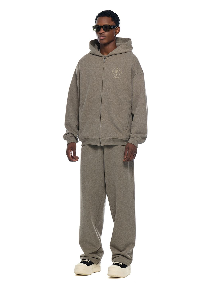 Худи FRHT ZIP Stamp FRHT&OUT OF REACH, цвет: melange V, HDZPSTPMLGV купить онлайн