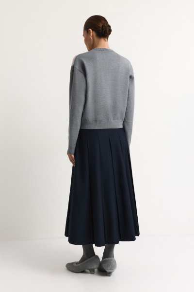 Кардиган с цветными ромбиками TOPTOP, цвет: серый, TT.051.18368.800 купить онлайн