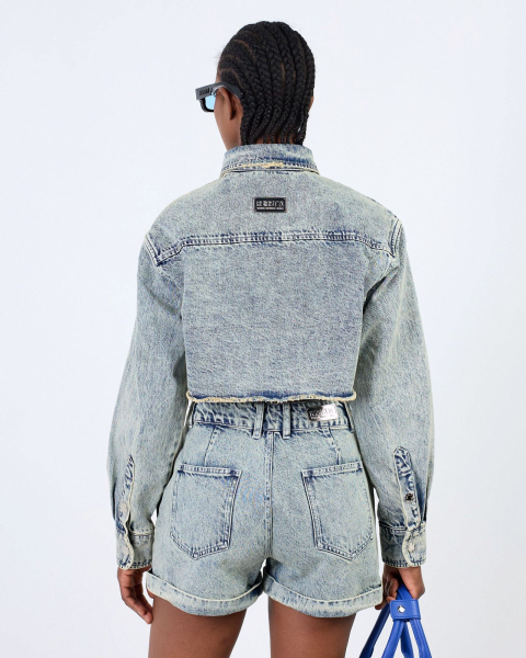 Шорты из денима базовые ASIA ST 71, цвет: синий, Ast71.shorts-denim-blue купить онлайн