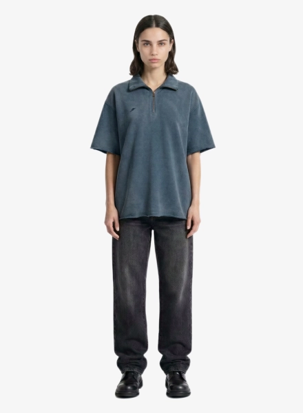 Футболка поло F | ABLE, цвет: голубой,  купить онлайн