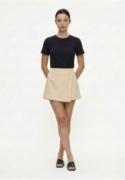 Шорты на запах изо льна