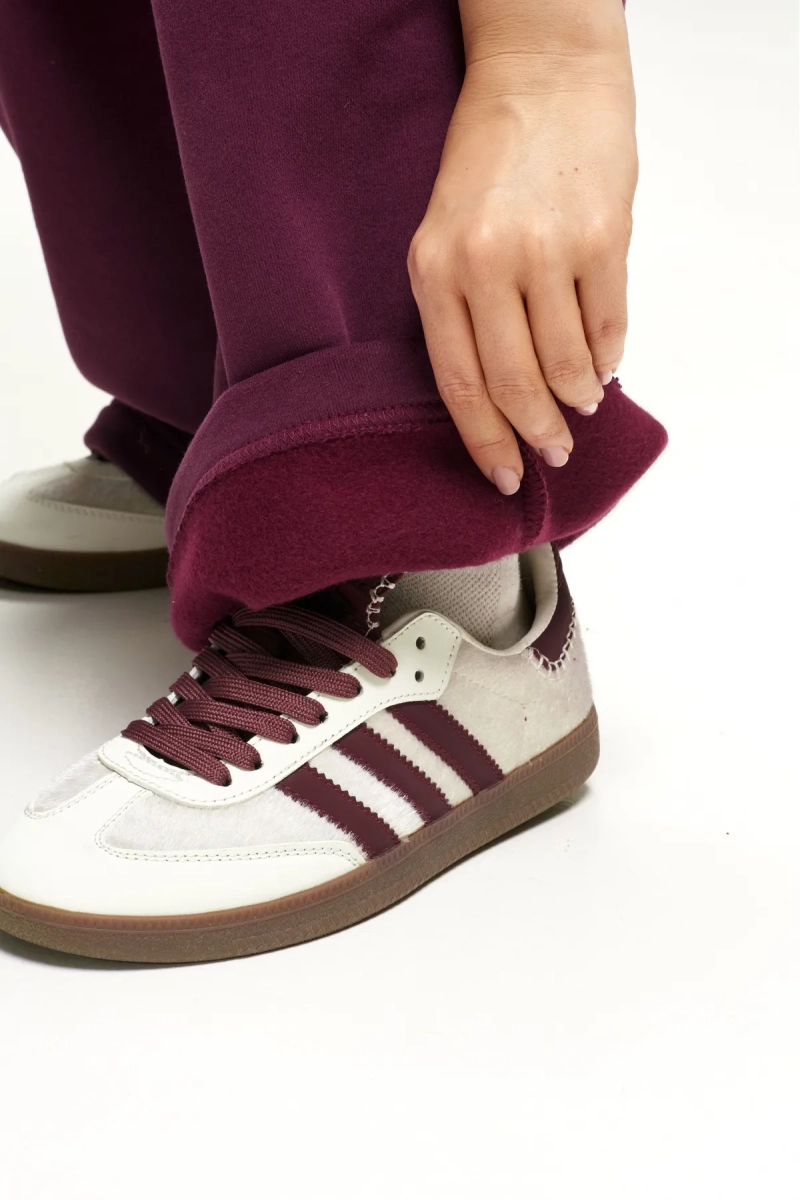 Брюки с начесом Plum Erist store, цвет: сливовый, НФ-00003020 купить онлайн