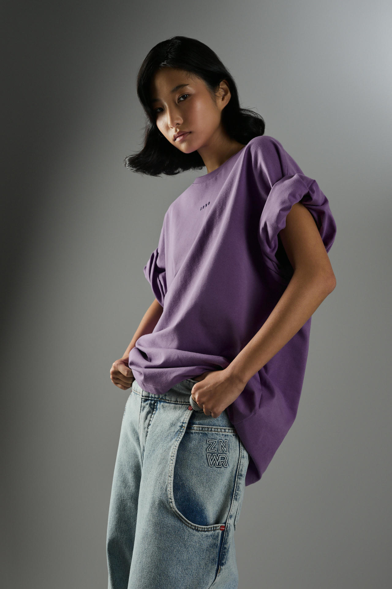 Футболка oversize базовая