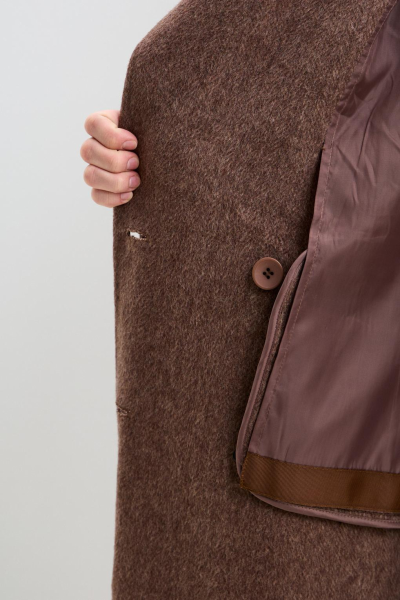 Пальто ENAVI ENEVOO, цвет: коричневый, 06564 купить онлайн