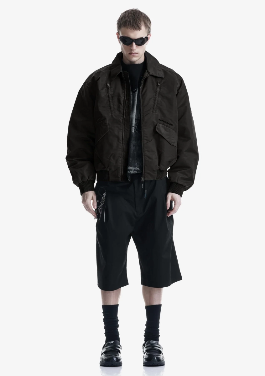 Куртка-бомбер KRAKATAU, цвет: Черный, Qu568-1 купить онлайн