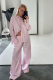 Брюки на узком поясе из хлопка LIGHT PINK Label .B, цвет: LIGHT PINK Pt.18.4.34PNK |новая коллекция купить онлайн