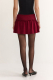 Юбка из смесовой вискозы TOPTOP, цвет: Бордовый, TT.070.17943.330 купить онлайн