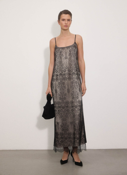 Платье-комбинация из кружева