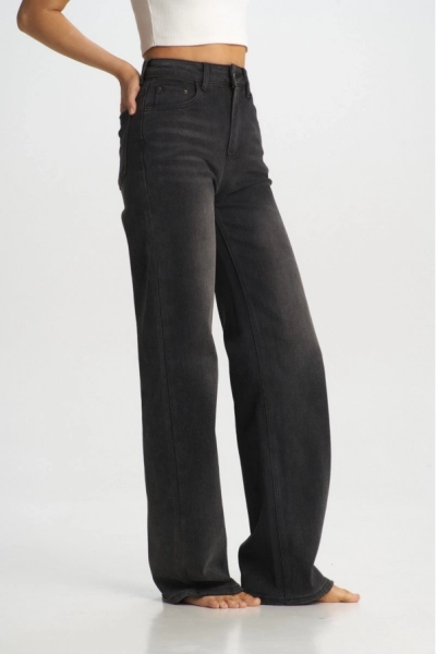 Джинсы трубы Washed Black Erist store, цвет: Черный, НФ-00001685 со скидкой купить онлайн