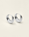 Серьги круассаны мятые Fiore store БП-00000306 купить онлайн