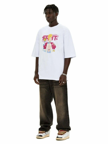 Футболка с принтом FRHT, цвет: белый, TSCHLLBVSWHT купить онлайн