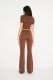 Футболка LABEL .B & TOUSSUN Label .B, цвет: коричневый, TSLB020040429 купить онлайн