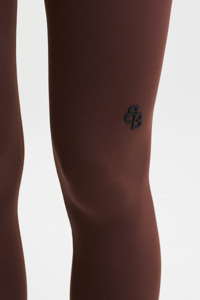 Легинсы без пояса LABEL .B & TOUSSUN Label .B, цвет: коричневые,  купить онлайн