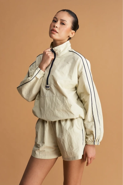 Костюм с лампасами Erist store, цвет: бежевый, НФ-00003893 купить онлайн