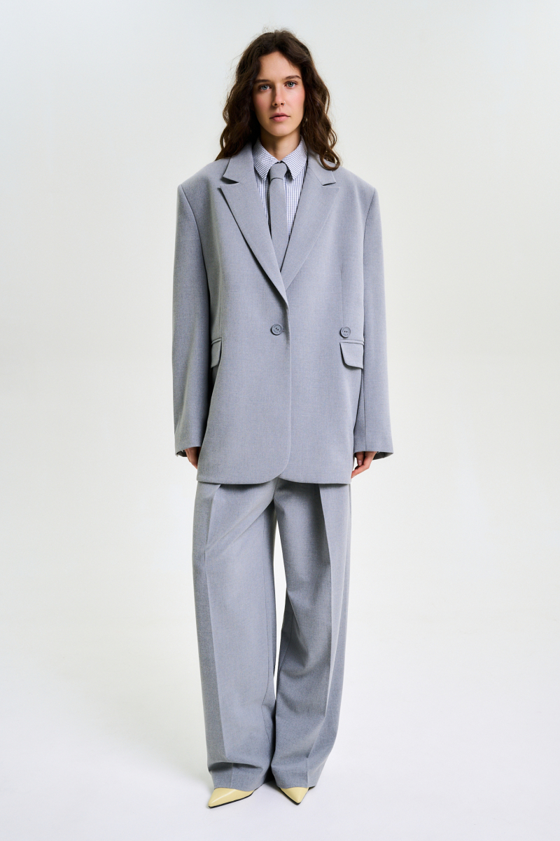 Брюки прямые GREY Label .B, цвет: grey, Pt.16.4.3123GR купить онлайн