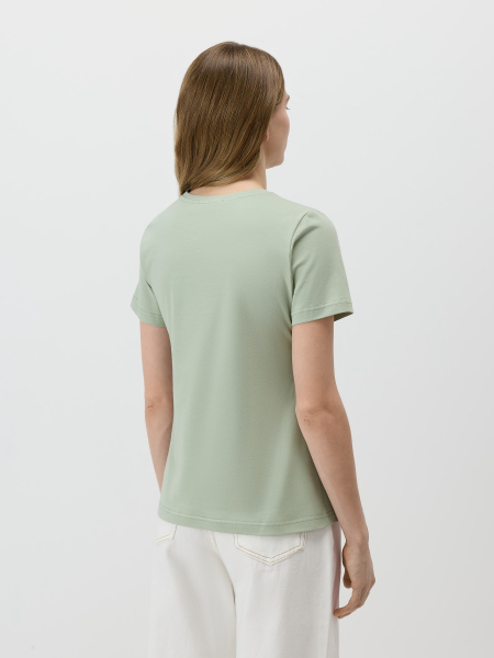 Базовая футболка Conso, цвет: зеленый,  купить онлайн