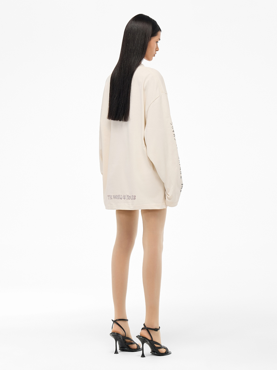 Лонгслив "Хаос" FRHT&OUT OF REACH, цвет: арктический, LSCHSRTC купить онлайн