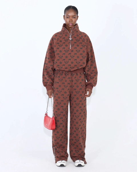 Джоггеры PATTERN FLYING A WOMEN BROWN ASIA ST 71, цвет: коричневый, Ast71.jogg-pattern-A-br-w купить онлайн