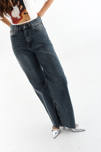 Джинсы с заниженной талией tint