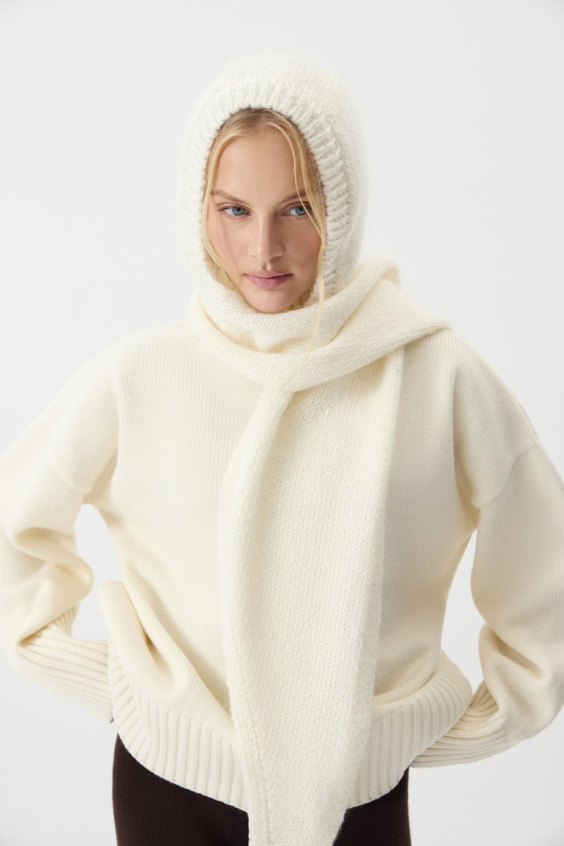 Косынка из шерсти мериноса