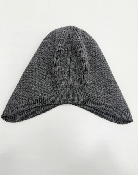 Чепчик вязаный LIBERT'A, цвет: темно-серый меланж 18122025003 купить онлайн