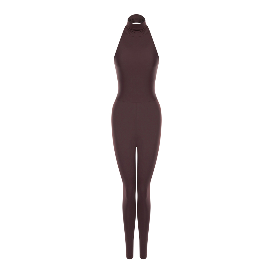Комбинезон Long jumpsuit eggplant