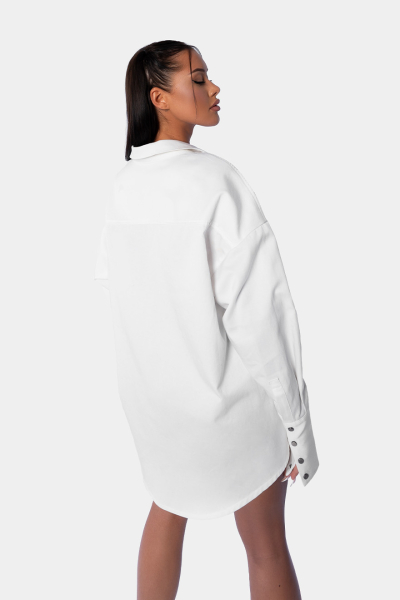 Рубашка Basic Oversize qb A QUICK BUCK, цвет: WHITE,  купить онлайн