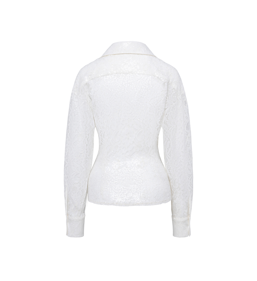 Блуза MIRROR LACE Trimpol, цвет: молочный, 00-00000214 купить онлайн
