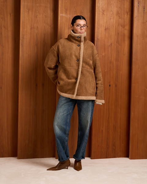 Дубленка Casual MIA AIM, цвет: кэмл, MIA712 купить онлайн