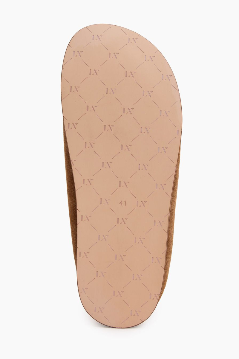 Сабо из натуральной замши Lera Nena, цвет: коричневый LN.207.17870.700 купить онлайн