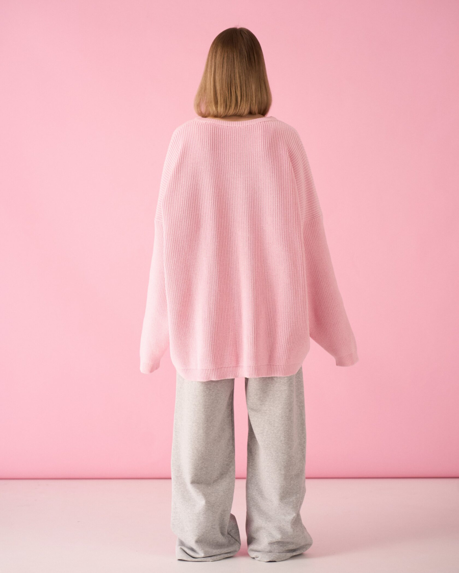 Свитер TABOO, цвет: розовый, svrozover купить онлайн