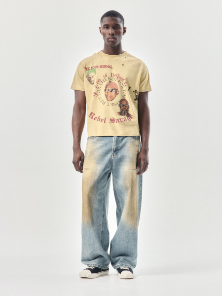 Футболка Посмотри, кем я стал NAIPACHE, цвет: Желтый, 2611007100 купить онлайн