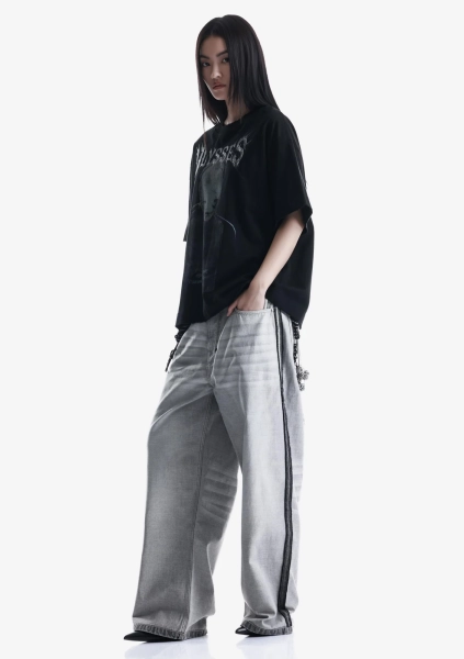 Футболка с принтом KRAKATAU, цвет: Черный, Tw147-1 купить онлайн