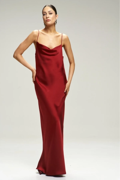 Платье-комбинация на тонких бретелях Red Erist store, цвет: красный, НФ-00002953 купить онлайн