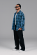 Рубашка Blue "Raw Plaid Shirt"