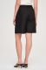 Льняные шорты FASHION REBELS, цвет: Чёрный, FR23SS1SH1W350B со скидкой купить онлайн