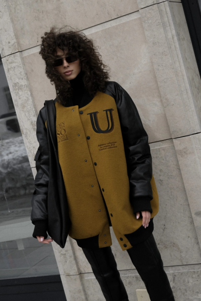 Бомбер Over unisex