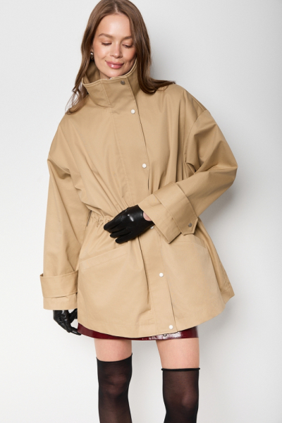 Ветровка с пропиткой, с патами и съемным утеплителем