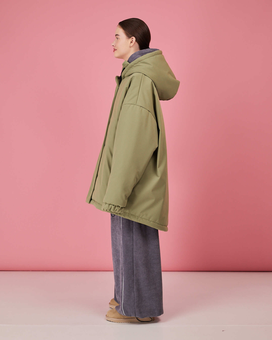 Бомбер лавр зима TABOO, цвет: зеленый, Blavr купить онлайн